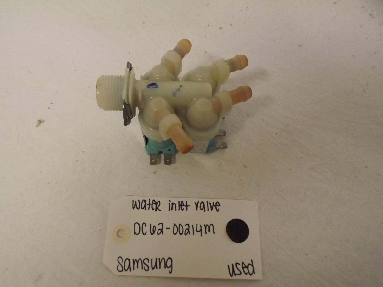 Samsung Washer DC62-00214M Water Inlet Valve Used Samsung Washer DC62-00214M Water Inlet Valve Used